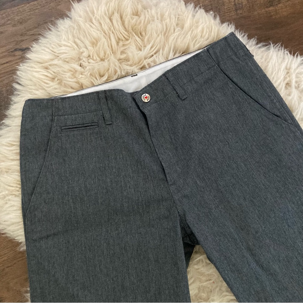 Human Made X Cactus Plant Flea Market Gray Cropped Work Pant Shorts Sz S 30 - Picture 2 of 9